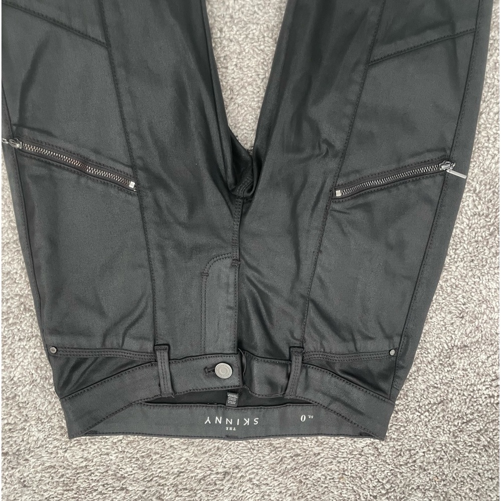 WHBM black denim size 0